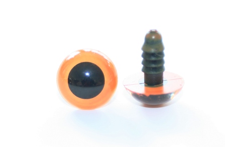 12 mm Orange (Amber) Safety Eyes, Orange safety eyes (12mm)…