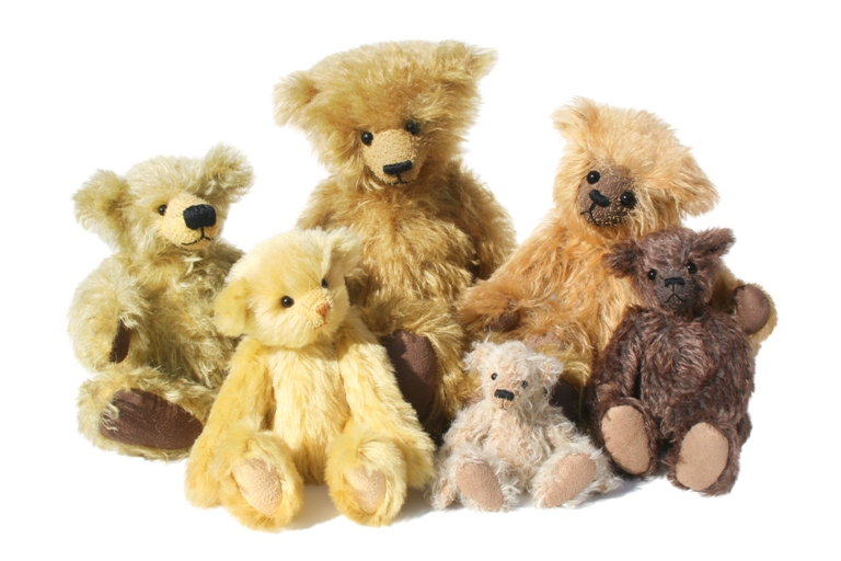 mohair teddy bear kits