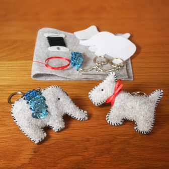Felt Dog Keyring Kit Review - Amazing Craft - Craftaholique