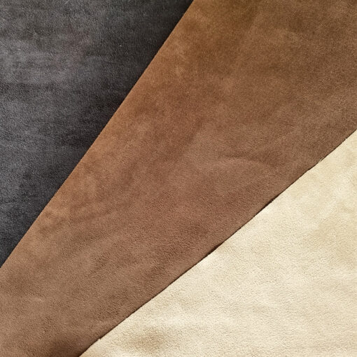 Three shades of Faux Suede Fabric for paw pads and bear making