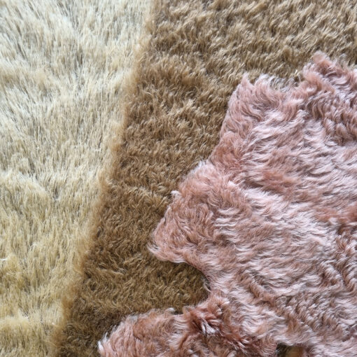 Teddy Bear Mohair off cut bundle of 3 shades