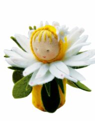 De Witte Engel Daisy Doll Kit with all materials to make a 7cm table doll