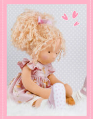 Polly Dolly Doo Dah Waldorf Doll Sitting Down