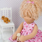 Polly Dolly Doo Dah Playing with Teddy bear