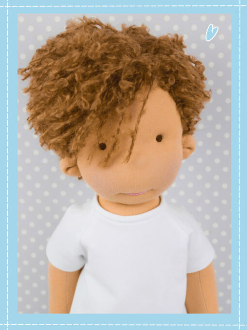 Ollie Dolly Doo Dah Waldorf inspired boy doll