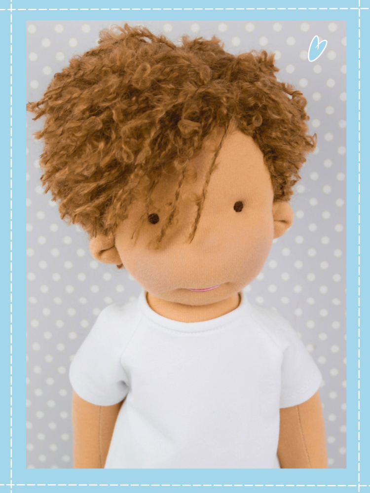 Ollie Dolly Doo Dah Waldorf inspired boy doll