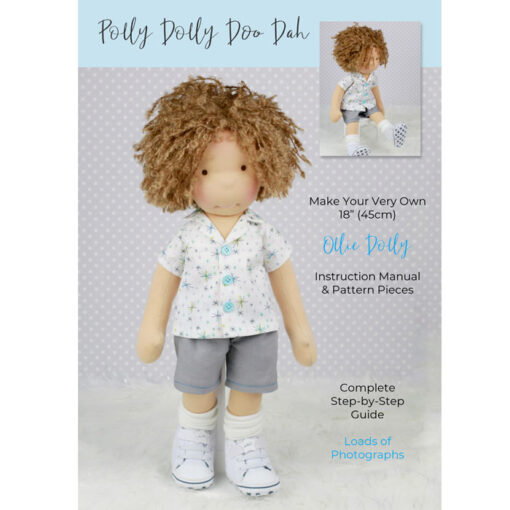 Ollie Dolly Doo Dah Boy Pattern with shirt, shorts and shoes